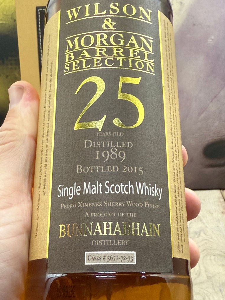 Bunnahabhain 1989 25 years old Barrel Selection - Wilson & Morgan - b. 2015 - 70cl #1.0