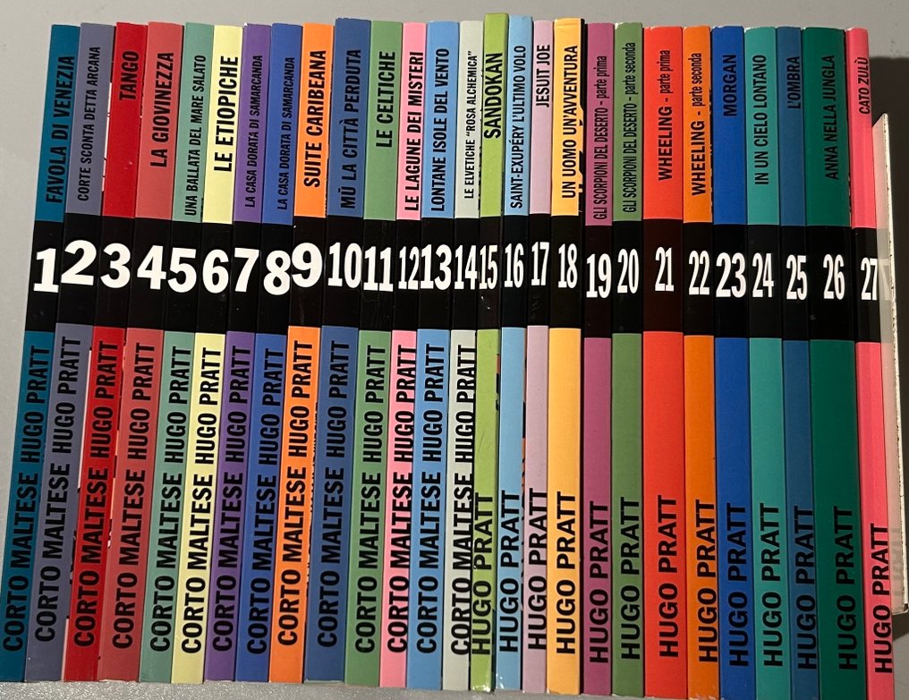 collana Corto Maltese/Hugo Pratt - serie completa - 27 Album - 2010 #3.2