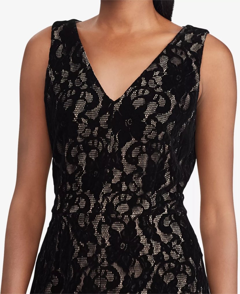 Lauren Ralph Lauren - velvet lace dress - Φόρεμα - New with tags #2.1