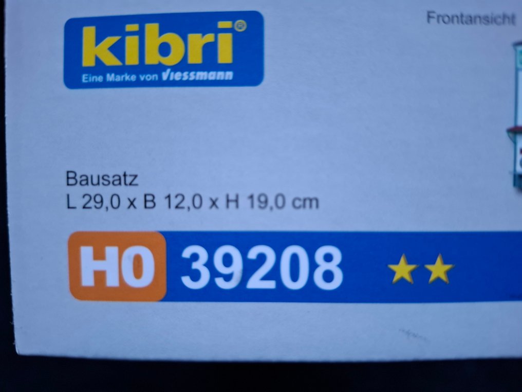 Kibri H0轨 - 39208 - 火车模型风景 (1) - Kibri H0 货物仓库 Herrenberg 39208 #2.1