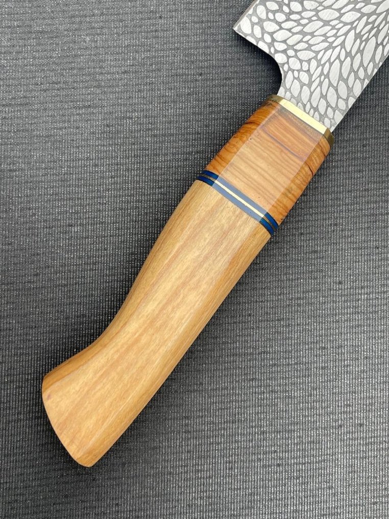 Custom Craft Knife - Τραπεζομάχαιρο - Χάλυβας, Ξύλο - R376 #1.0