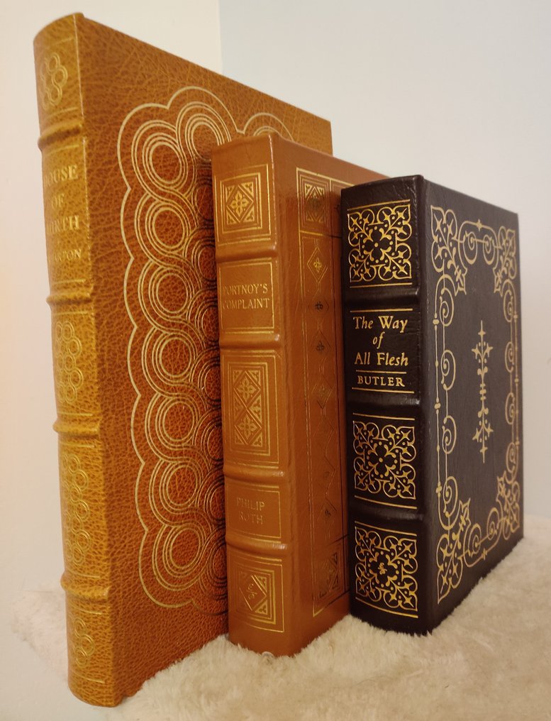 Philip Roth, Edith Wharton, Samuel Butler - Portnoy's complaint / The house of mirth / The way of all flesh (Easton Press Collector's Editions) - 1980-1999 #1.0