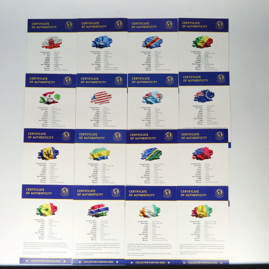 Welt. 2020 - "Unified Nations - Collector's Edition" #4.3