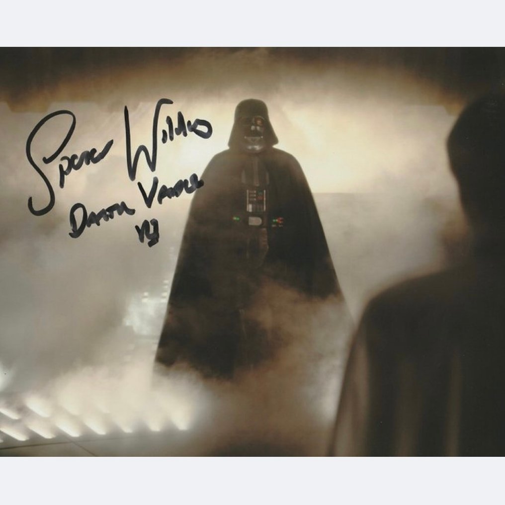 Star Wars: Rogue One - Signed by Spencer Wilding (Darth Vader) #1.0