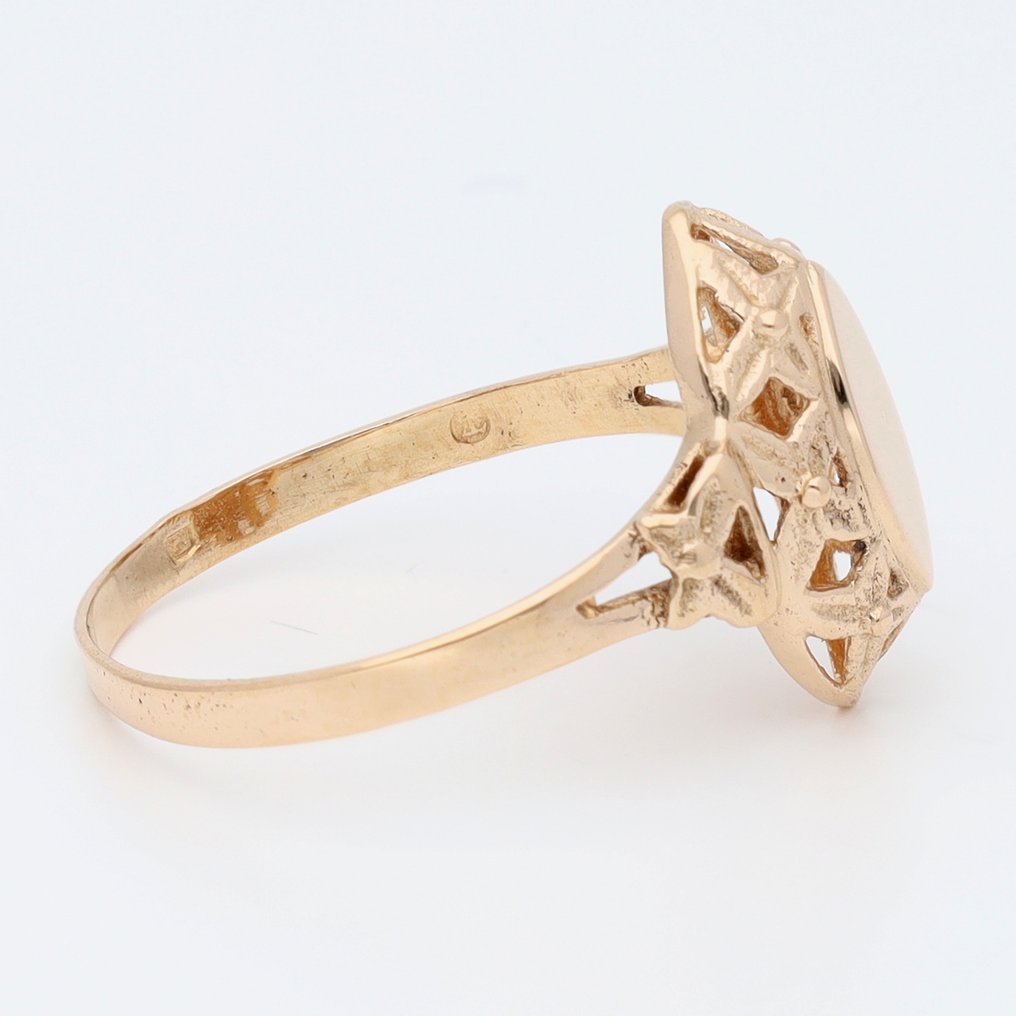 χωρίς τιμή ασφαλείας - Δαχτυλίδι - 14 καράτια Ροζ χρυσό #4.3