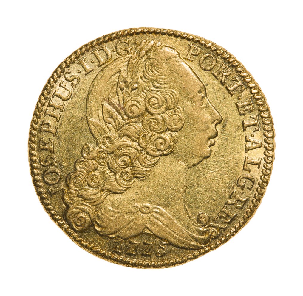 Portugal. D. José I (1750-1777). Peça (6.400 Reis) 1775 - Lisboa - Escassa #1.0