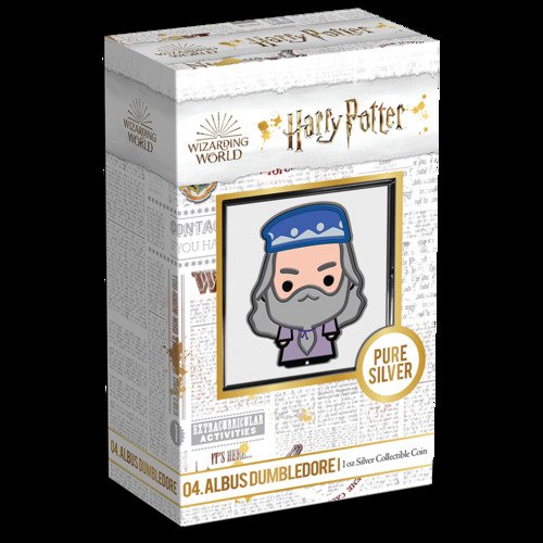 Niue. 2 Dollars 2020 Harry Potter Dumbledore Chibi Coin 1 Oz (.999) Proof #2.1