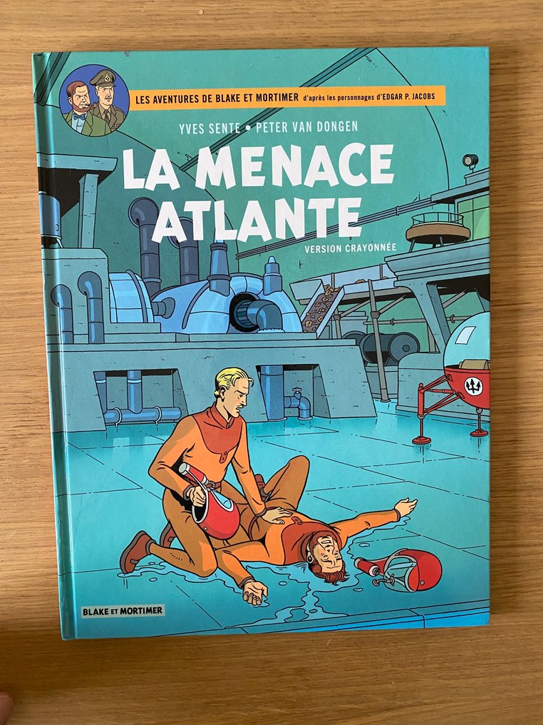 Blake & Mortimer T31 - La Menace Atlante - Version crayonnée - C - 1 Album - 第一版 - 2025 #1.0