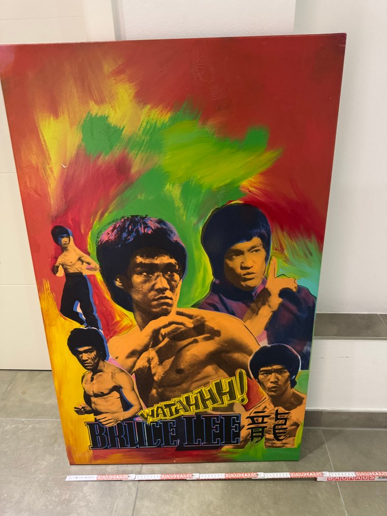 Steve Kaufman (19§0-2010) - Bruce Lee #4.3