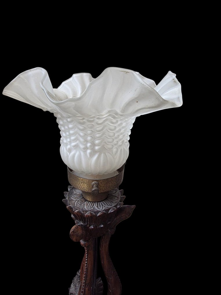 灯具 - 木 - 巴厘龙灯 #3.2