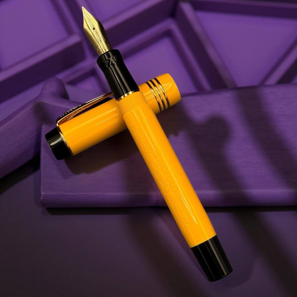 Parker - Duofold Mandarin Yellow - Penna stilografica #4.3