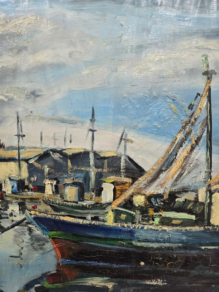 Enric Cussó (1937) - Reflejos del muelle #1.0