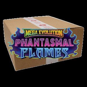 Pokémon - SEALED CASE Phantasmal Flames ETB Display - 10x Phantasmal Flames ETB - SEALEAD Case #1.0