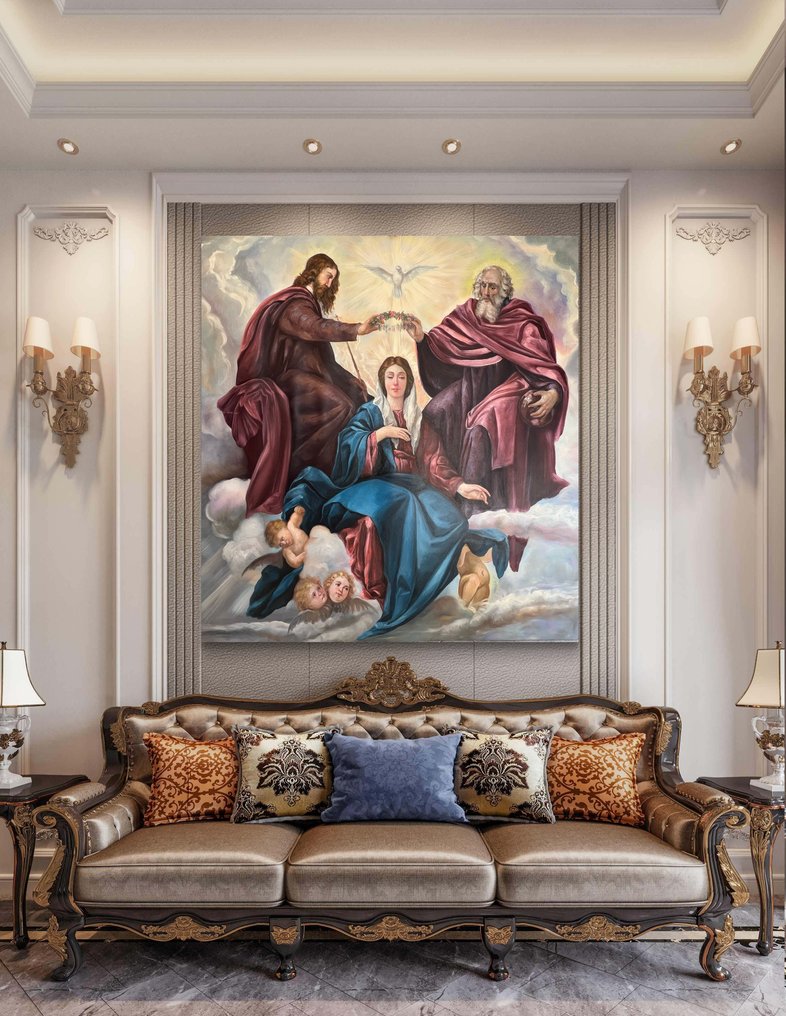 1millionarte XXe - Coronation of Mary - XL format #1.0