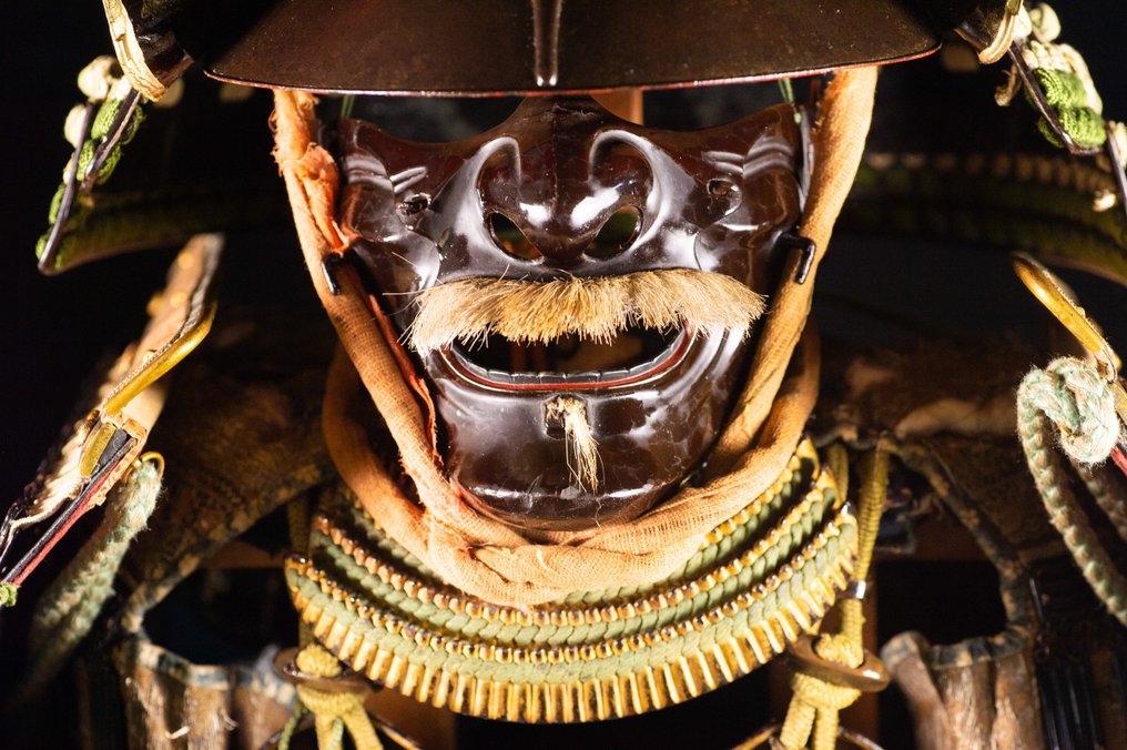 Yoroi πλήρης σαμουράι πανοπλία Daimyo φεουδαρχικός άρχοντας - Μετάξι, Χαλκός, σίδηρος - Ιαπωνία - Edo Period (1600-1868) #3.2