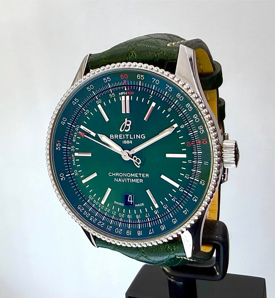 Breitling - Navitimer Autom 'Green Dial' - A17326 - Mężczyzna - 2023 #1.0