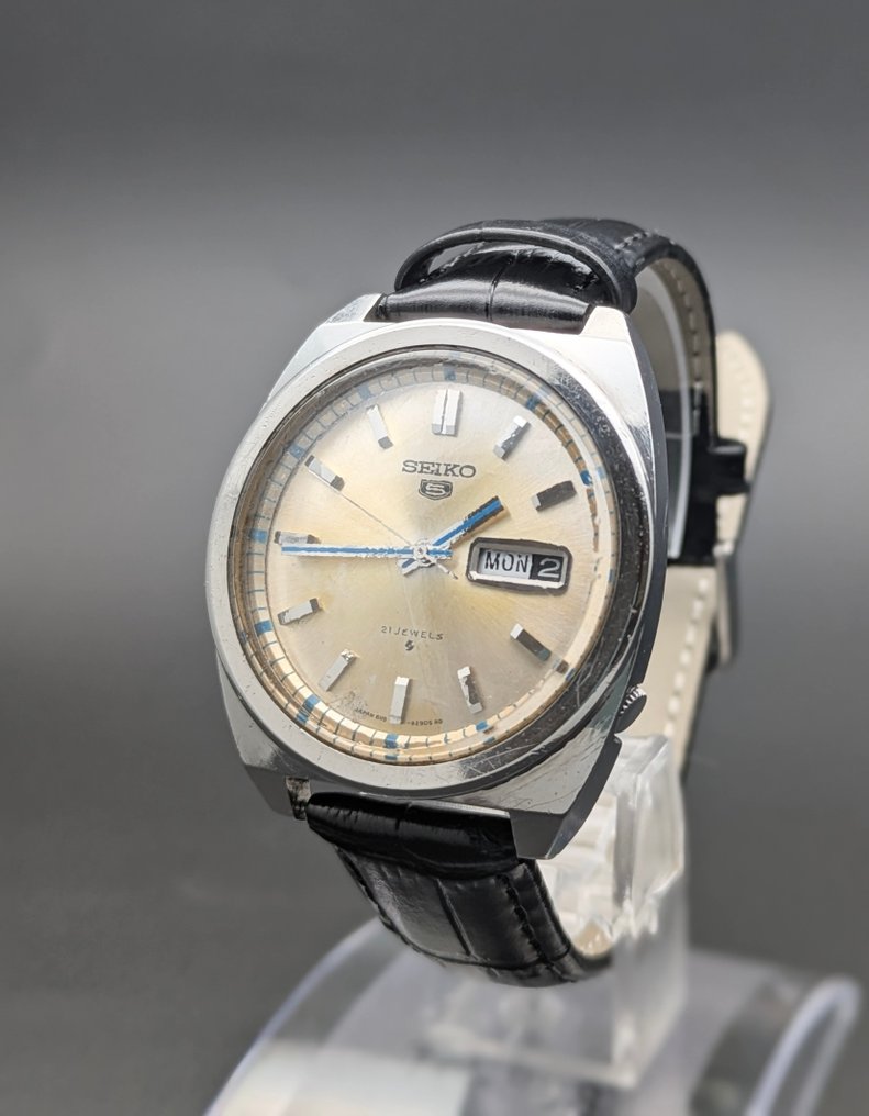 Seiko - Seiko 5 Automatic Day-Date - χωρίς τιμή ασφαλείας - 6119-8240 - Άνδρες - 1978 #4.3