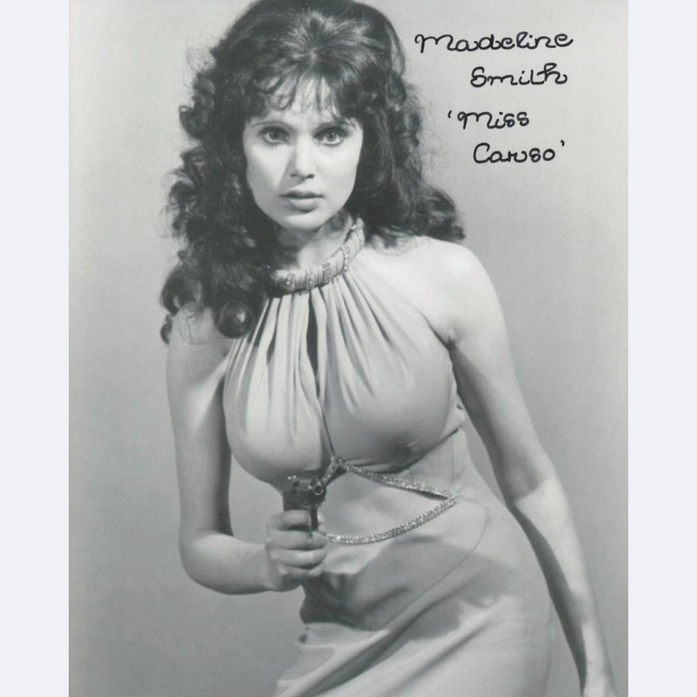 James Bond 007: Live And Let Die - Signed by Madeline Smith (Miss Caruso) #1.0