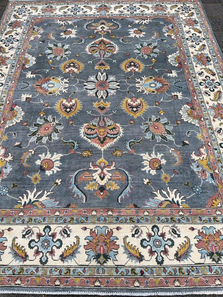 Afghan modern Ziegler - new - unused - hand-knotted - wool - new - Carpet - 311 cm - 239 cm #1.0