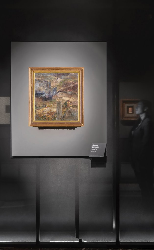 Pietro Scoppetta (1863 – 1920) - Paesaggio di campagna - NO RESERVE #2.1