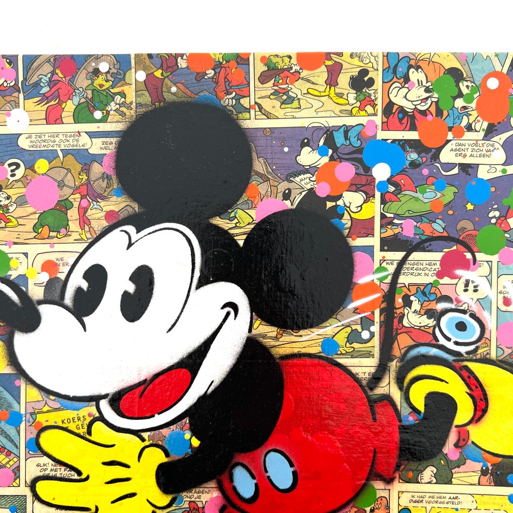 Koen Betjes (1992) - Mickey Mouse x POP (canvas) #2.1