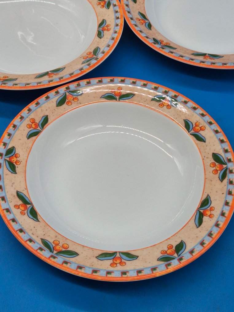 Dinner set - Gallo Design (Villeroy & Boch Group) – „Naranja / Switch 4“ – Porzellan-Servierschale mit 6 - Porcelain #3.2
