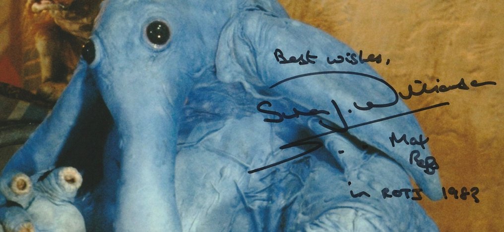 Star Wars Episode VI: Return of the Jedi - Signed by Simon J Williamson (Max Rebo) #4.3