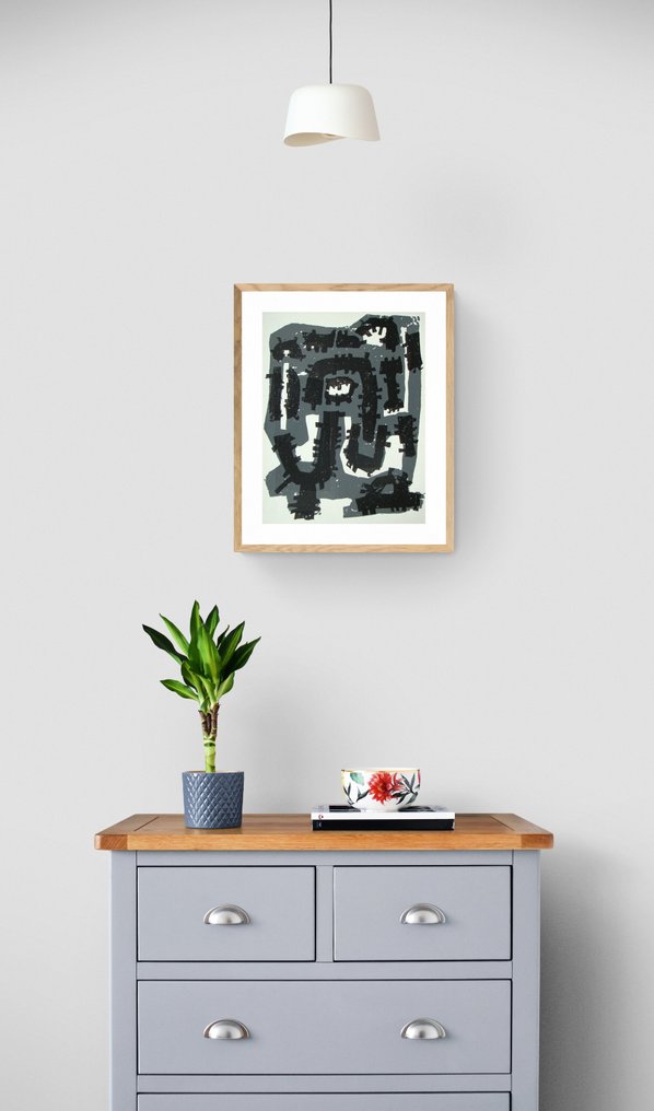 Raoul Ubac (1910-1985) - Gravure sur ardoise pour XXe Siècle #1.0