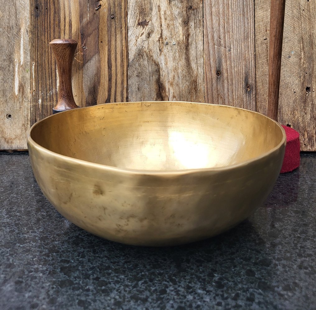 Onbekend - Oude Manipuri Klankschaal XL 24 cm. - - Instrumentos musicales - Nepal #1.0