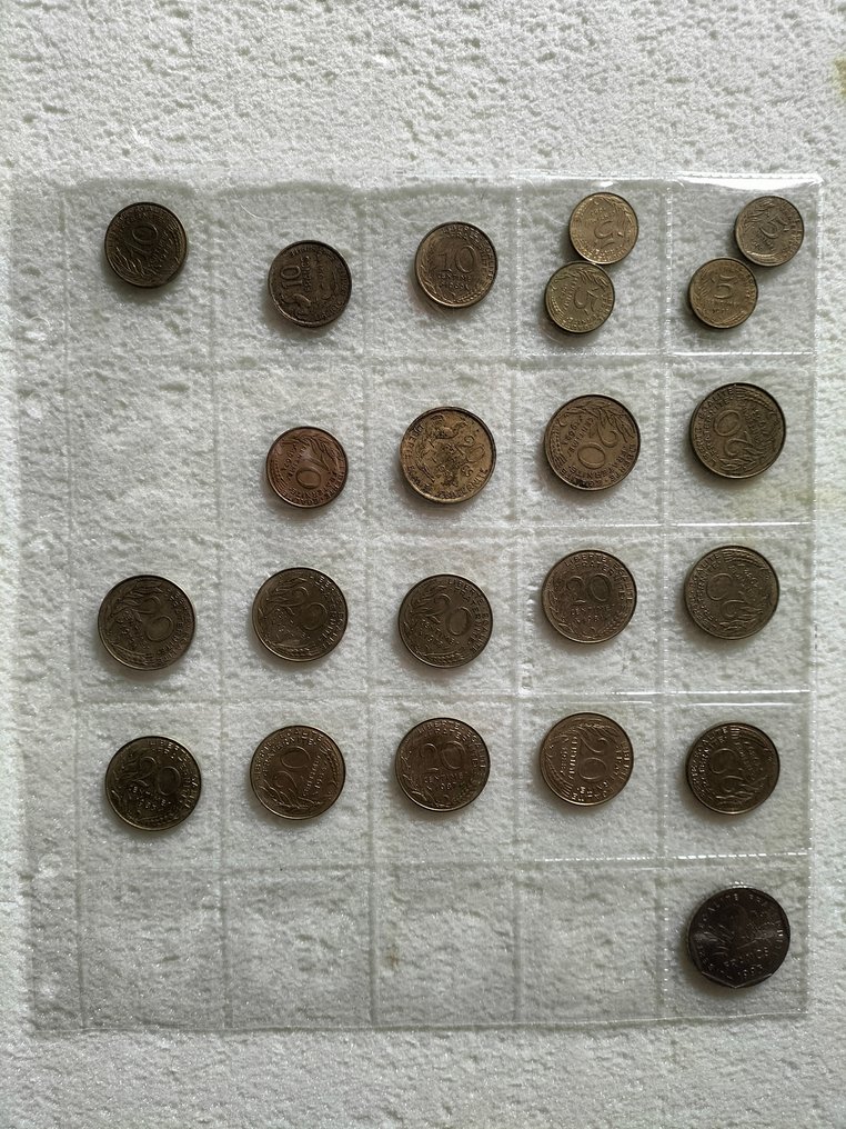 Kongeriget England, Frankrig. Collection of coins  (Ingen mindstepris) #1.0