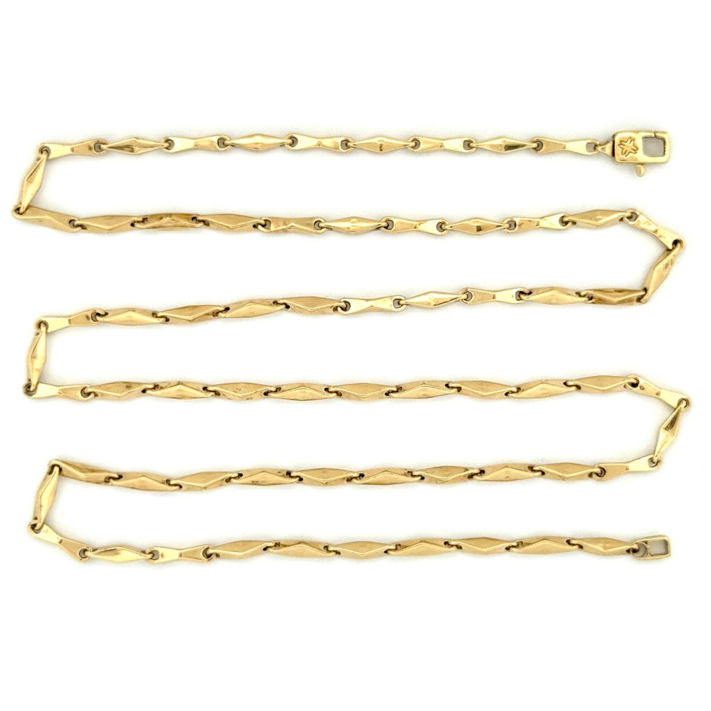 Handmade - 頸鏈 - 7 g - 18 克拉 黃金 #2.1