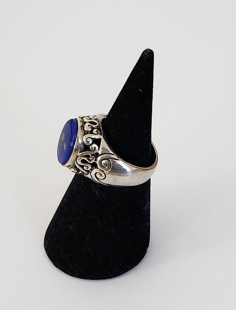 青金石 - 银 - 戒指 #4.3