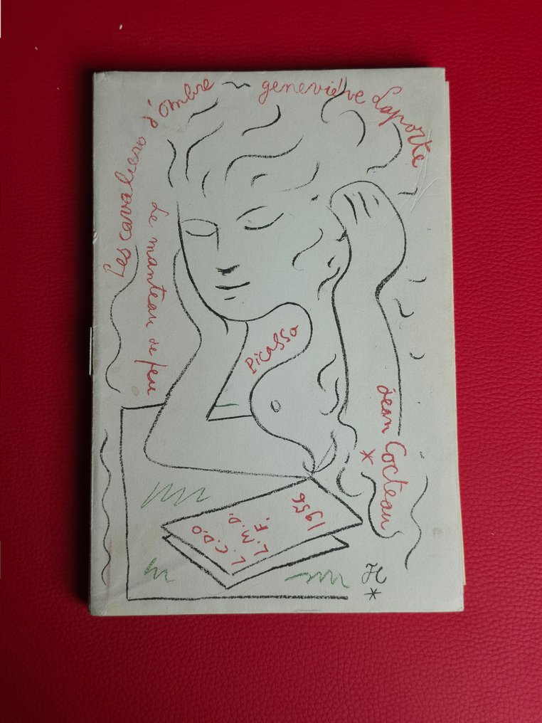 Signé ; Geneviève Laporte / Pablo Picasso - Les Cavaliers d'Ombre - 1956 #3.2