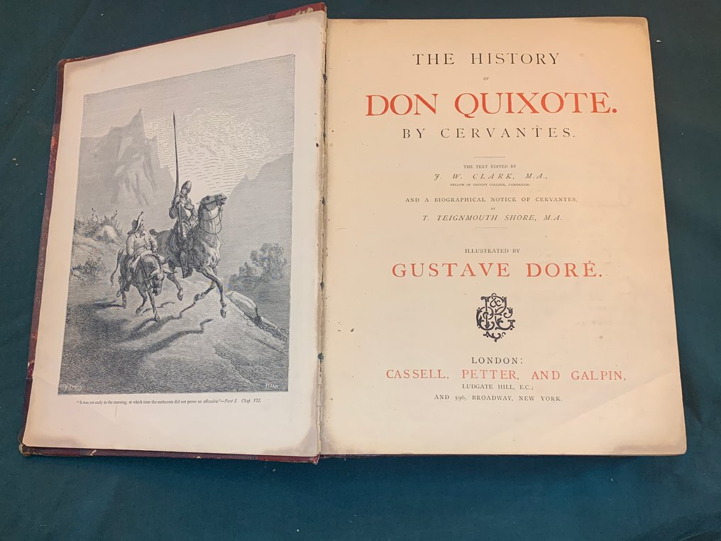 Miguel de Cervantes &  Gustave Doré - The History of Don Quixote + Rinconète et Cortadillo - 1864-1891 #1.0