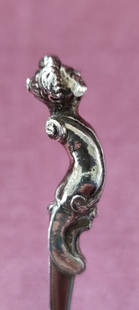 Κουτάλι γέννησης - Ασημί - κουτάλι από ασήμι #1.0