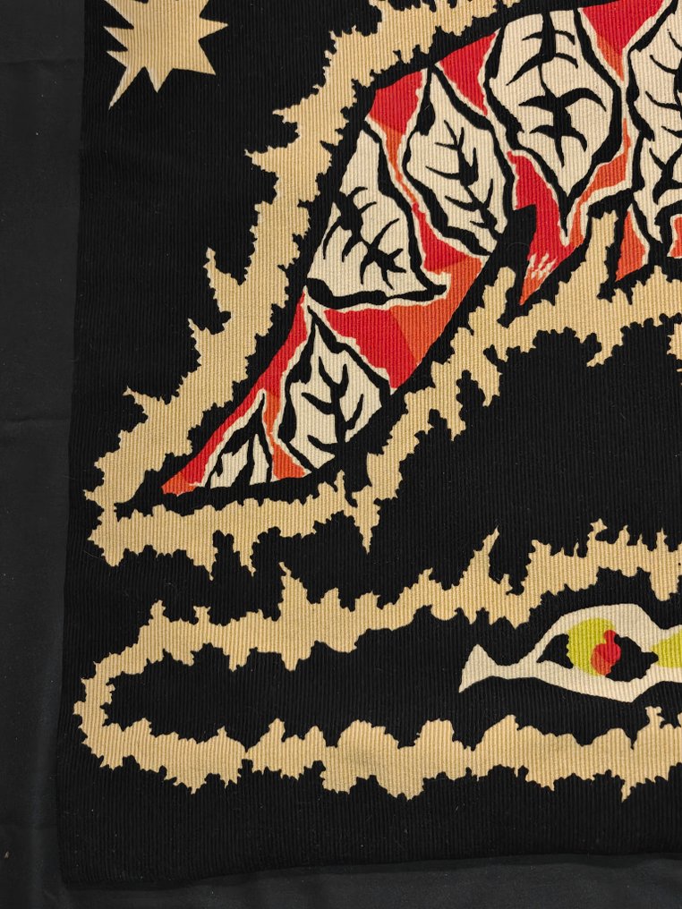 Corot éditeur d'art Paris - Jean Lurçat The noisy rooster - Tapestry - 110 cm - 185 cm - Numbered and signed #3.2