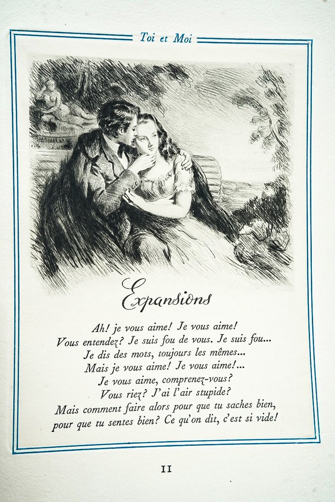 Paul Géraldy / Paul-Émile Bécat - Toi et Moi - 1947 #3.2