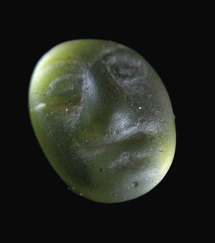 古罗马 浮雕肖像面具 - 13 mm  (没有保留价) #2.1