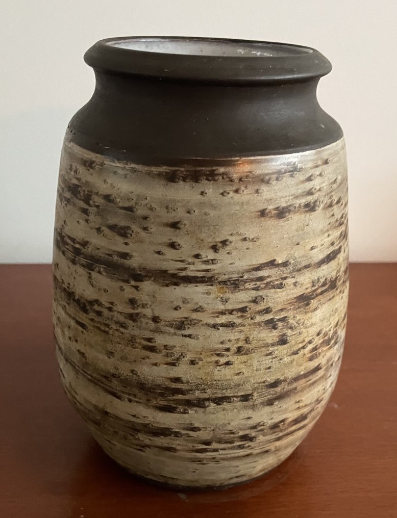 Potterie Ravelli - Jaap Ravelli - 花瓶 - 96-2 - 陶器 - Berkenbast vaas #3.2