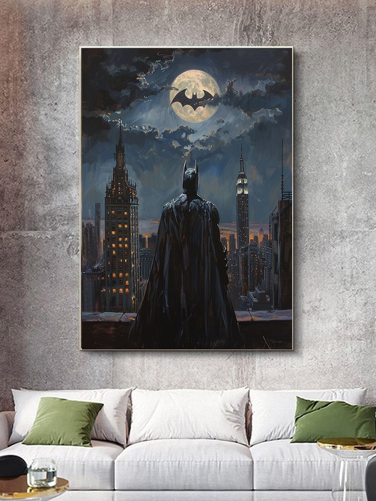 Shayer - Batman - Moonlit Vigil - XL - 60x80cm - !! 1/1 !! #1.0