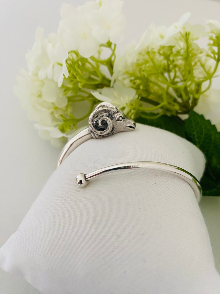 银, Arthus Bertrand (1888) - Art Deco - 法国 - 手镯 #2.1