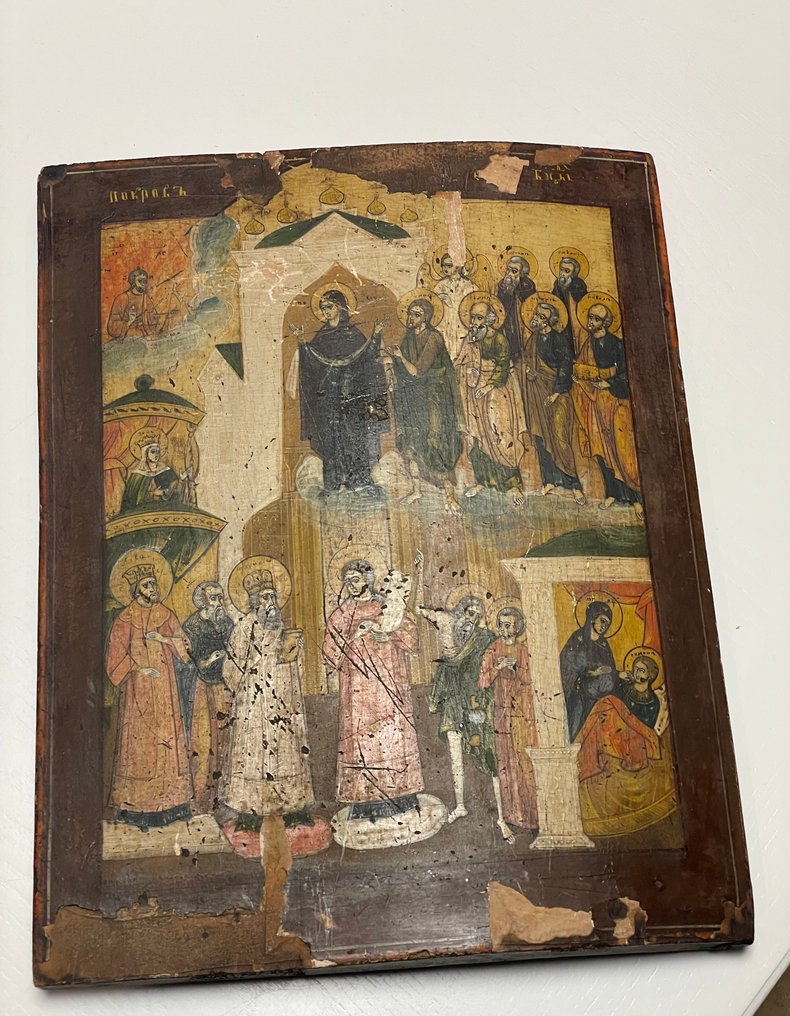 标志 - 上帝之母的波克罗夫 - 木 #4.3