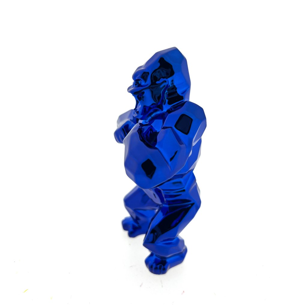 Richard Orlinski (1966) - Combo: King Kong Spirit Blue incl COA + Official Display Box #4.3