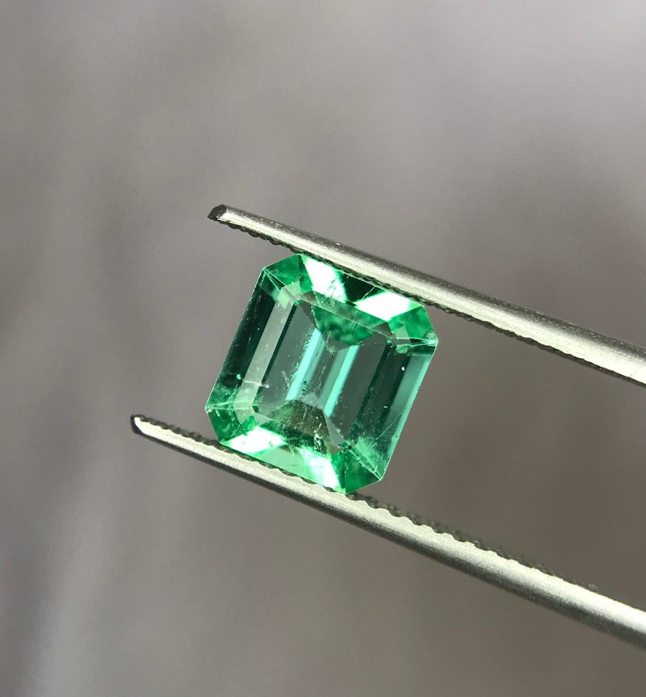 1 pcs Grün Smaragd - 1.63 ct - International Gemological Institute (IGI) - Kolumbianischer Smaragd #4.3