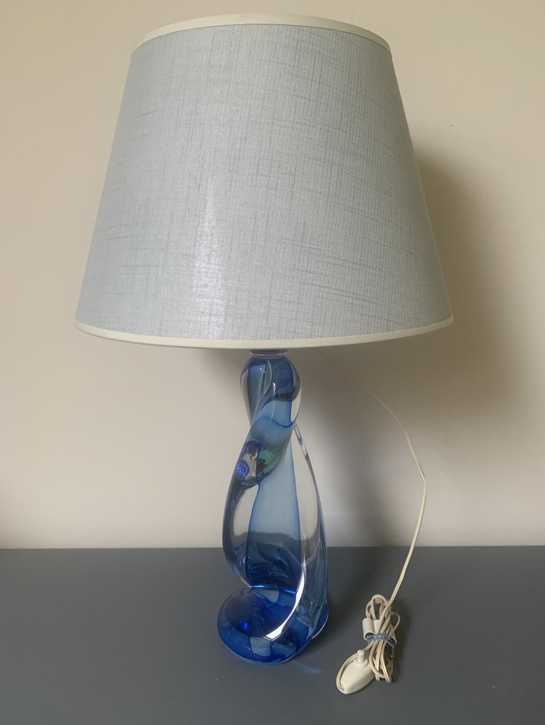 Val Saint Lambert - René Delvenne - Lampa - Kristall #1.0