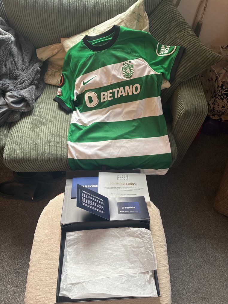 Sporting CP - UEFA Europa Conference League - Marcus Edwards - 2024 - Maglia da calcio #1.0