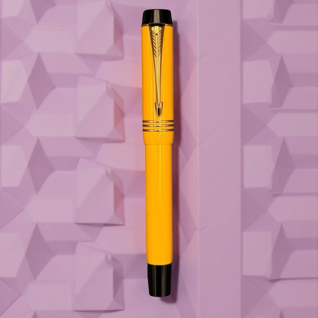 Parker - Duofold Mandarin Yellow - Penna stilografica #1.0