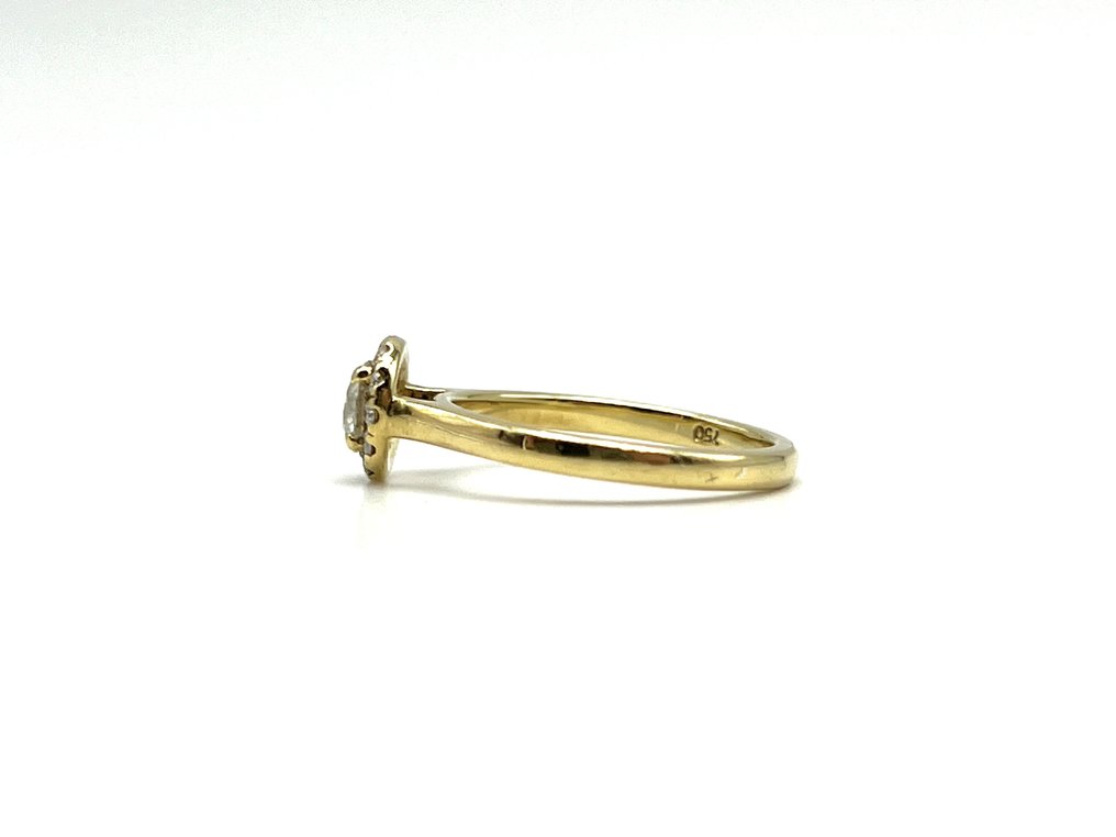 χωρίς τιμή ασφαλείας - Δαχτυλίδι - 18 καράτια Κίτρινο χρυσό -  0.36ct. tw. Διαμάντι (Φυσικό)  #3.2