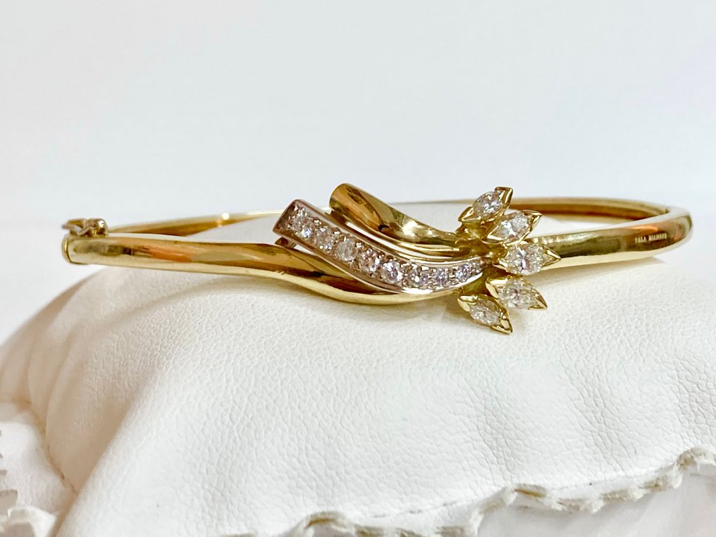 Pala Diamond - 手镯 - 18K包金 黄金 - 1.34ct. tw. 钻石 (天然) - 钻石 #1.0