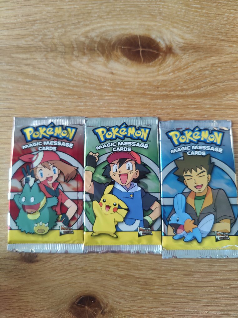 Pokémon - 6 Booster pack - Magic Message Cards #2.1
